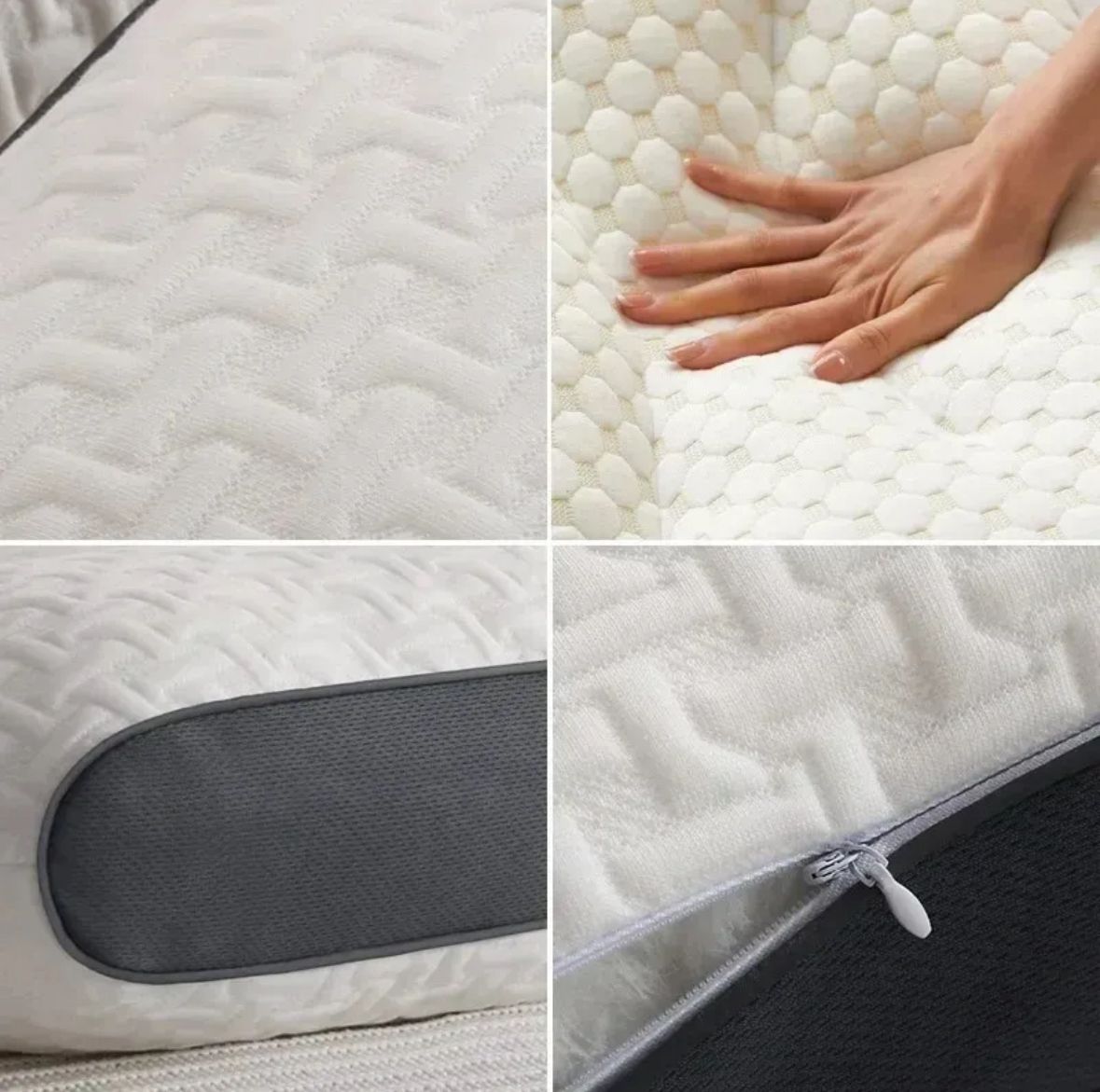 2x1 CerviComfort™ | Almohada Cervical Ergonomica Premium